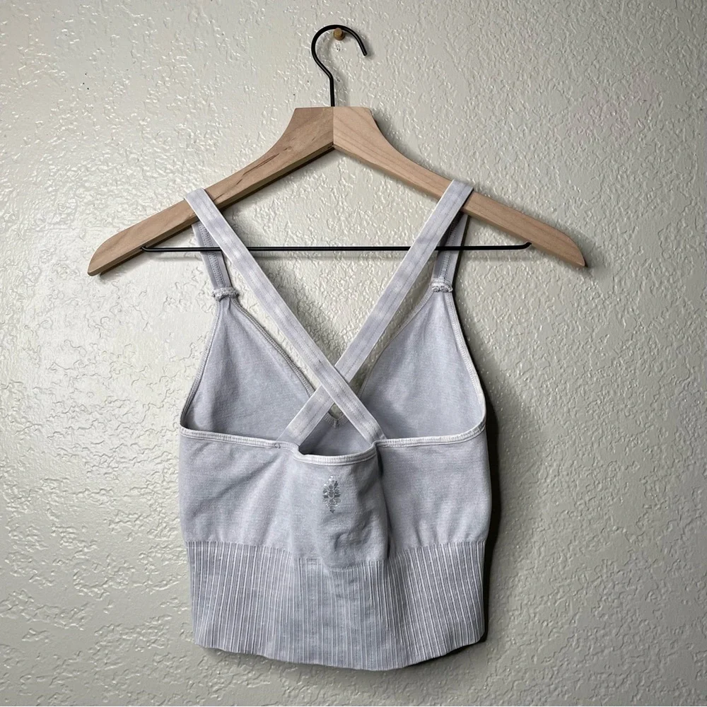 FP Movement Free People Good Karma Crop Top Tank Sports Bra Workout - Picture 5 of 8
